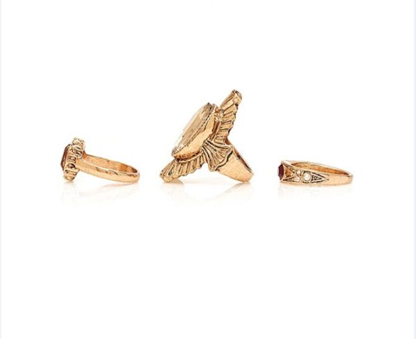 idealway 3pcs/set bohemian vintage gold plated crystal rhinestone finger midi knuckle ring for women rings jewelry, Golden;silver
idealway 3pcs/set bohemian vintage gold plated crystal rhinestone finger midi knuckle ring for women rings jewelry, Golden;silver