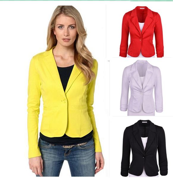 Spring design long-sleeve women's blazer suit OL slim Black orange jacket female office plus size blazers formal work wear
Spring design long-sleeve women's blazer suit OL slim Black orange jacket female office plus size blazers formal work wear