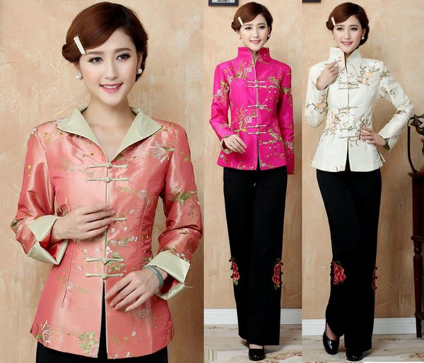 wholesale- new arrival chinese tradition women's embroider flower jacket coat m xl xxl 3xl, Black;brown
wholesale- new arrival chinese tradition women's embroider flower jacket coat m xl xxl 3xl, Black;brown