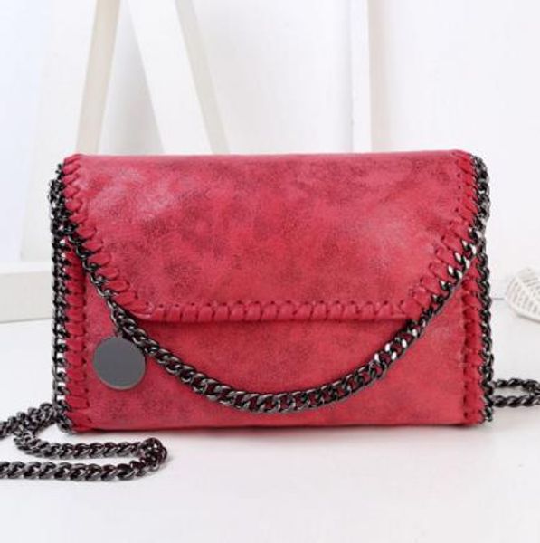 Wholesale-Crossbody Bag Chain Stella Bag Suede Fashion Simple Plain Portable Women Shoulder Women Messenger Bag Bags Women's Clutches
Wholesale-Crossbody Bag Chain Stella Bag Suede Fashion Simple Plain Portable Women Shoulder Women Messenger Bag Bags Women's Clutches