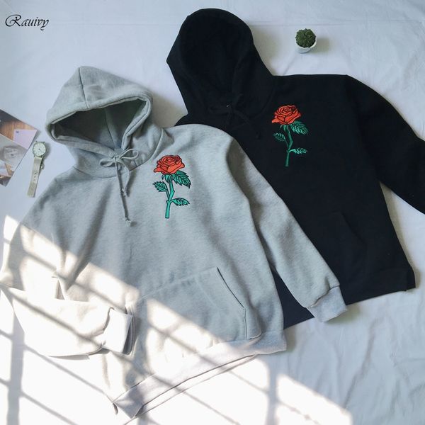 wholesale- 2017 hoodies women ulzzang autumn winter new korean clothes cute hoodie pocket kawaii embroidery roses harajuku sweatshirt women, Black
wholesale- 2017 hoodies women ulzzang autumn winter new korean clothes cute hoodie pocket kawaii embroidery roses harajuku sweatshirt women, Black
