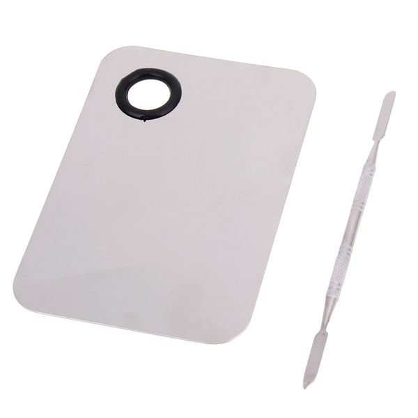 wholesale- stainless steel makeup mixer nail art polish mixing plate foundation eyeshadow eye shadow mixing palette
wholesale- stainless steel makeup mixer nail art polish mixing plate foundation eyeshadow eye shadow mixing palette