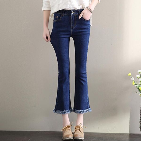 nice gift the black high waist women's jeans female nine points flash tassel stretch thin denim bellows pants jw055 womens jean, Blue
nice gift the black high waist women's jeans female nine points flash tassel stretch thin denim bellows pants jw055 womens jean, Blue