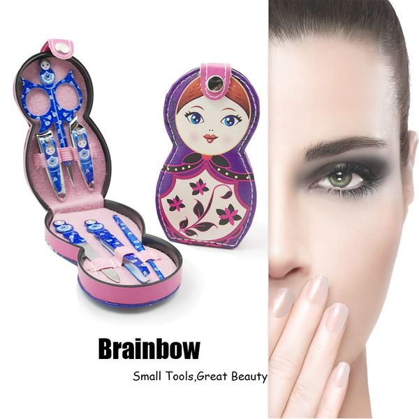 brainbow 6pcs/set russian dolly nail manicure set stainless steel professional nail accessories kit eyes make up beauty essential
brainbow 6pcs/set russian dolly nail manicure set stainless steel professional nail accessories kit eyes make up beauty essential