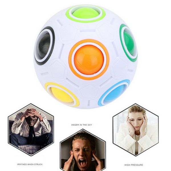 10pcs Rainbow Ball Magic Cube Speed Football Fun Creative Spherical Puzzles Kids Educational Learning Toys games for Children Adult Gifts
10pcs Rainbow Ball Magic Cube Speed Football Fun Creative Spherical Puzzles Kids Educational Learning Toys games for Children Adult Gifts