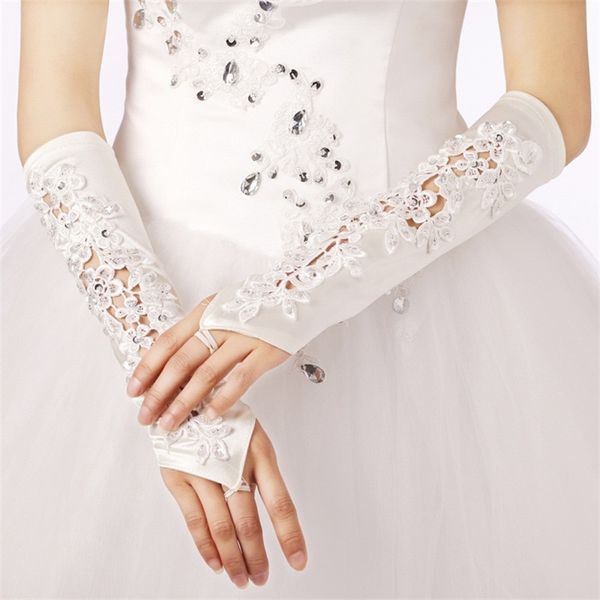 new arrival bridal gloves fashion fingerless wedding gloves with beads for weddings & events elegant princess white ivory bridal accessories
new arrival bridal gloves fashion fingerless wedding gloves with beads for weddings & events elegant princess white ivory bridal accessories