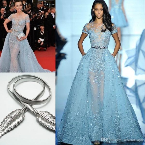 li bingbing in zuhair murad red carpet evening dresses overskirts lace applique beads lace poet short sleeve formal prom celebrity gowns, Black;red
li bingbing in zuhair murad red carpet evening dresses overskirts lace applique beads lace poet short sleeve formal prom celebrity gowns, Black;red