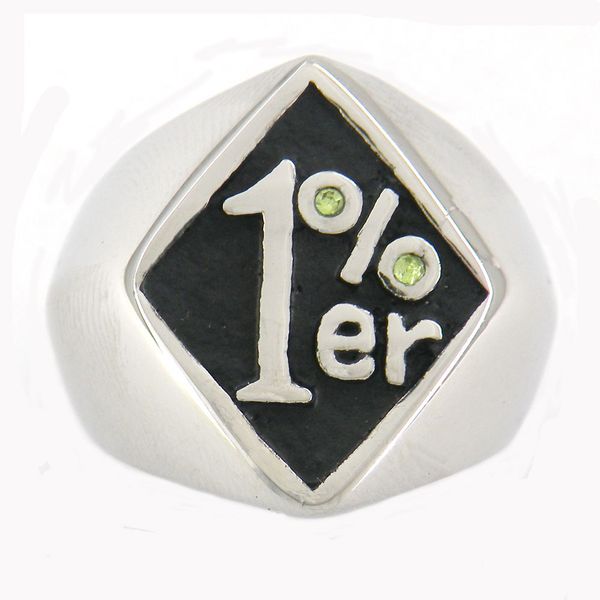 fanssteel stainless steel punk vintage mens womens jewelry one percenter motor cycle outlaw biker ring with green stone gift fsr11w87gr, Silver
fanssteel stainless steel punk vintage mens womens jewelry one percenter motor cycle outlaw biker ring with green stone gift fsr11w87gr, Silver
