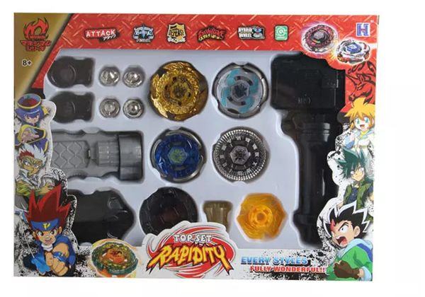 Super Battle New style Super top toy Metal Fight Beyblade New beyblade toy set metal masters dolls
Super Battle New style Super top toy Metal Fight Beyblade New beyblade toy set metal masters dolls