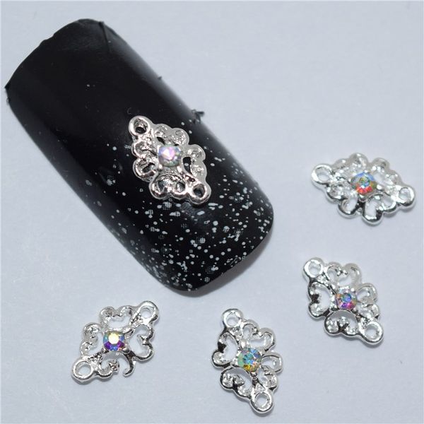 wholesale- 10pcs 3d nail jewelry decoration nails art glitter rhinestone for manicure color gem design nail accessories tools #171, Silver;gold
wholesale- 10pcs 3d nail jewelry decoration nails art glitter rhinestone for manicure color gem design nail accessories tools #171, Silver;gold
