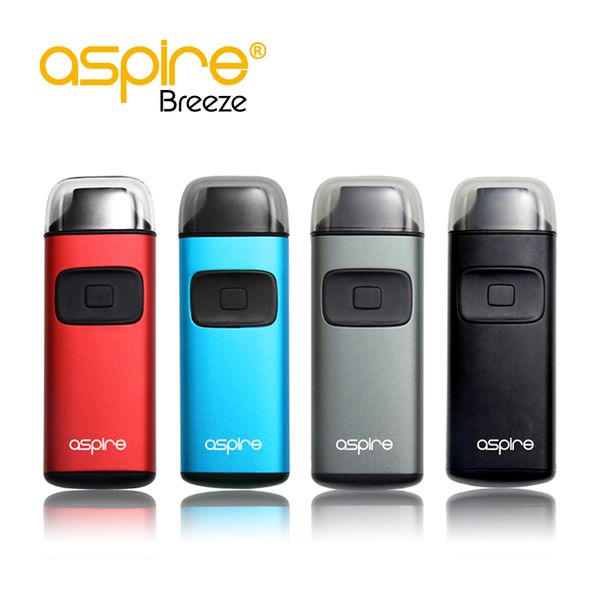 

Первый запас Aspire Breeze Kit с 2 мл E-сока емкостью 650 мАч встроенная батарея TPD правил " все-в-одном устройстве 100% оригинал