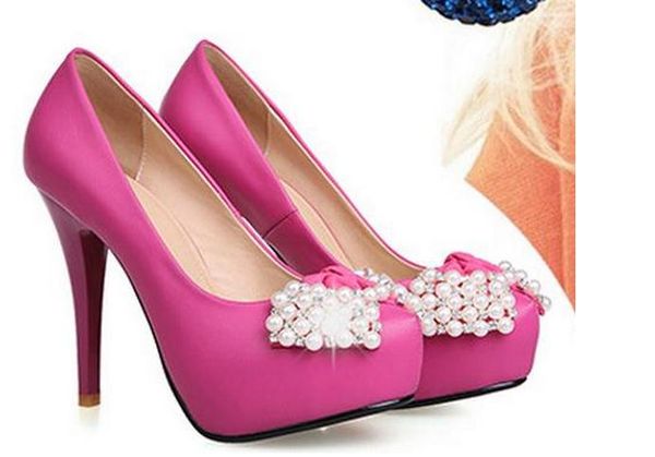new diamond beads with super thin high-heeled shoes lighter waterproof shoes, Black
new diamond beads with super thin high-heeled shoes lighter waterproof shoes, Black
