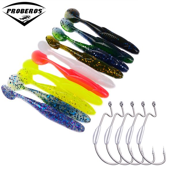 pro beros handmade soft lure fishing bait 10 colors fishing tackle 20pcs 0 .226oz /3 .9 inch fishing lure +5pcs 3 /0 jig worm hooks bait
pro beros handmade soft lure fishing bait 10 colors fishing tackle 20pcs 0 .226oz /3 .9 inch fishing lure +5pcs 3 /0 jig worm hooks bait