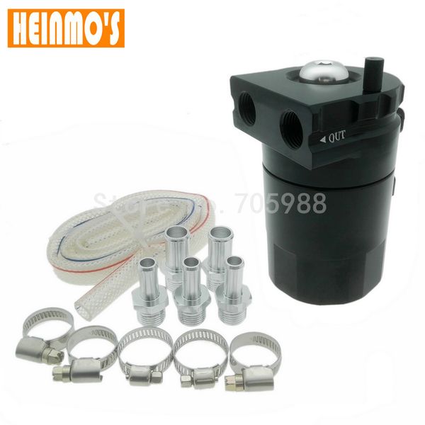 universal car racing engine baffled oil catch tank can reservoir breather can aluminum alloy black
universal car racing engine baffled oil catch tank can reservoir breather can aluminum alloy black