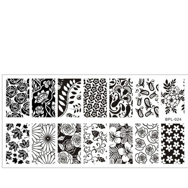 1 pc flower leaf theme nail art stamp template image plate born pretty nail stamping plate bp-l024 12.5 x 6.5cm, White
1 pc flower leaf theme nail art stamp template image plate born pretty nail stamping plate bp-l024 12.5 x 6.5cm, White