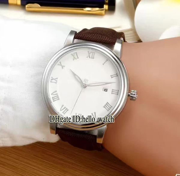 new classic villeret white dial 6651-1127-55b automatic men's watch leahter strap new sport gents watches, Slivery;brown
new classic villeret white dial 6651-1127-55b automatic men's watch leahter strap new sport gents watches, Slivery;brown