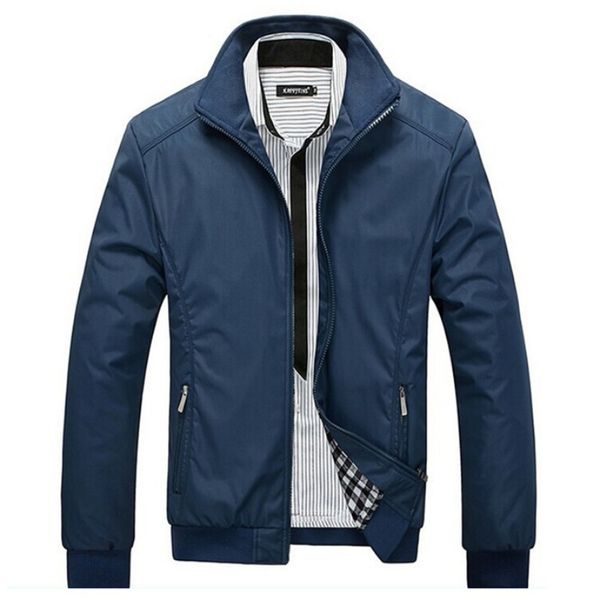 wholesale- slim zipper thin men jacket 2016 spring autumn winter jacket bomber clothes jackets, Black;brown
wholesale- slim zipper thin men jacket 2016 spring autumn winter jacket bomber clothes jackets, Black;brown