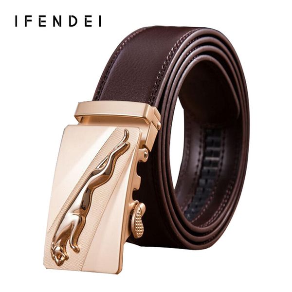 wholesale- ifendei belt men 's genuine leather automatic buckle brown black belt male business strap luxury leather belt cinto, Black;brown
wholesale- ifendei belt men 's genuine leather automatic buckle brown black belt male business strap luxury leather belt cinto, Black;brown