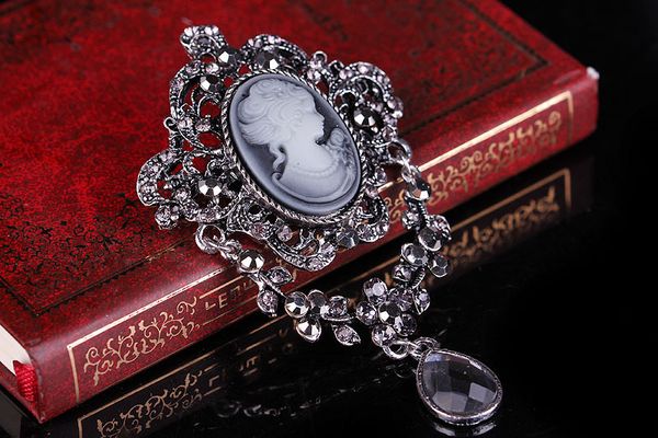 6 styles luxurious pin brooch jewelry victorian styles crystal rhinestone brooch girl delicate costume pin brooch christmas gift b533s, Gray
6 styles luxurious pin brooch jewelry victorian styles crystal rhinestone brooch girl delicate costume pin brooch christmas gift b533s, Gray