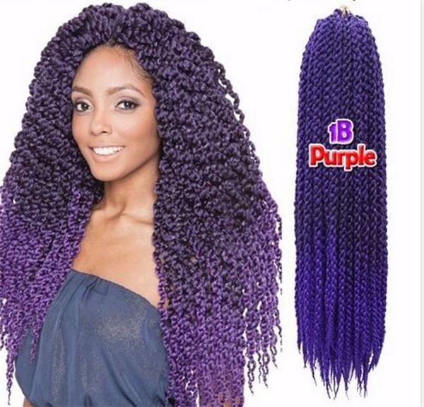 Free Shipping HIGH QUALITY 3D Cubic Twist Crochet Braids Purple Color Mambo Senegalese Twist synthetic hair Hair Extensions
Free Shipping HIGH QUALITY 3D Cubic Twist Crochet Braids Purple Color Mambo Senegalese Twist synthetic hair Hair Extensions