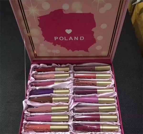 new faced brand melted matte lip gloss set 16colors long wear lipstick kit 16pcs/set dhl shipping
new faced brand melted matte lip gloss set 16colors long wear lipstick kit 16pcs/set dhl shipping