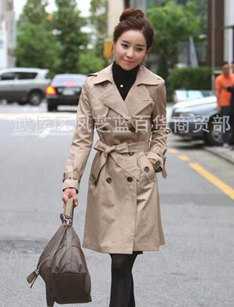 women in europe and the united states han edition of the new fashion boutique personality qiu dong long trench coat / s-3xl, Tan;black
women in europe and the united states han edition of the new fashion boutique personality qiu dong long trench coat / s-3xl, Tan;black