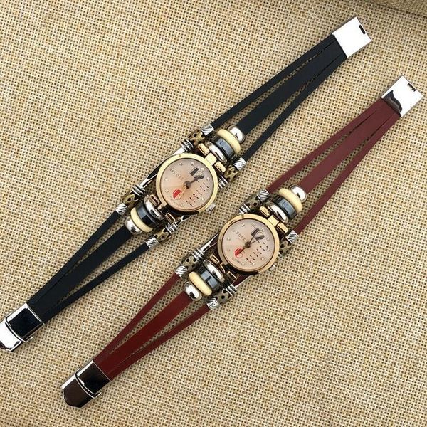 pqsz b15 female students watch bracelet quartz watch rhinestone bracelet lady leather watch strap wholesale girl girls trade in europe, Slivery;brown
pqsz b15 female students watch bracelet quartz watch rhinestone bracelet lady leather watch strap wholesale girl girls trade in europe, Slivery;brown