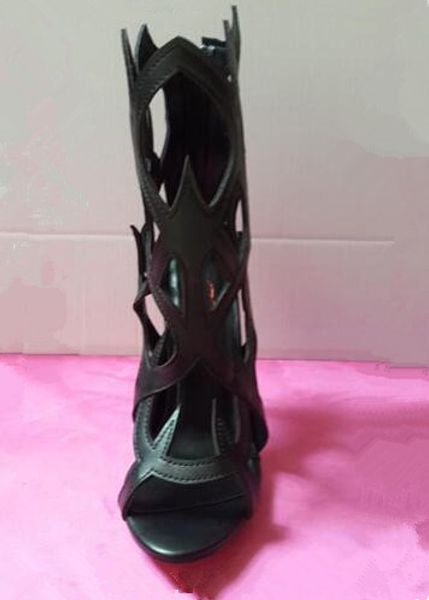 2017new summer fashion black cut-out women sandals high heel shoes big size us size 4--13
2017new summer fashion black cut-out women sandals high heel shoes big size us size 4--13
