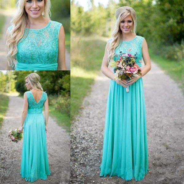 New arrival turquoi e lace bride maid dre e coop neckline chiffon floor length lace v backle long bride maid dre e for wedding
New arrival turquoi e lace bride maid dre e coop neckline chiffon floor length lace v backle long bride maid dre e for wedding