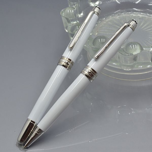 Luxury MB #163 series white resin classic Fountain / Ballpoint / Roller ball pen with school office supplies Hot sale brand writing gift pen
Luxury MB #163 series white resin classic Fountain / Ballpoint / Roller ball pen with school office supplies Hot sale brand writing gift pen