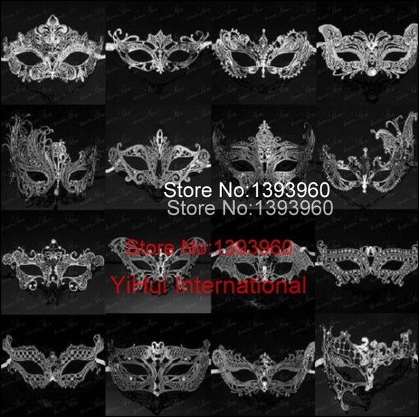 wholesale-28 style silver masquerade masks venice mask halloween laser cut mask party maschere veneziane halloween costume for lady
wholesale-28 style silver masquerade masks venice mask halloween laser cut mask party maschere veneziane halloween costume for lady