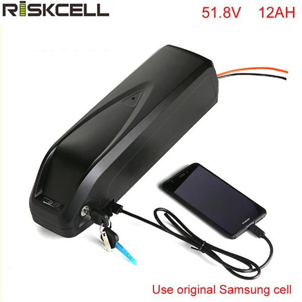 usb hailong 52v 12ah e-bike battery 14s samsung cell li-ion 51.8v 1000w battery pack for electric bicycle 48v 1000w bafang motor
usb hailong 52v 12ah e-bike battery 14s samsung cell li-ion 51.8v 1000w battery pack for electric bicycle 48v 1000w bafang motor