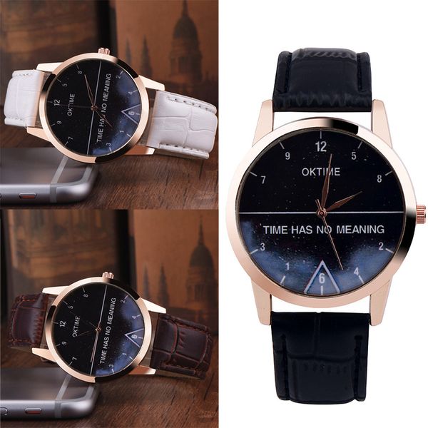 oktime new luxury fashion faux leather men watch casual letter print quartz sports wristwatch analog quartz wrist watch relogio, Slivery;brown
oktime new luxury fashion faux leather men watch casual letter print quartz sports wristwatch analog quartz wrist watch relogio, Slivery;brown