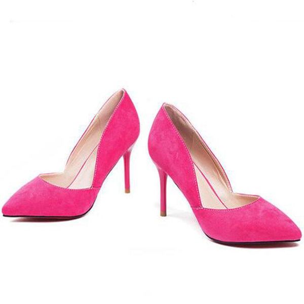 wholesale european style suede women pumps ladies high-heeled dress shoes pointed toe light mouth single shoes casual shoes big size, Black
wholesale european style suede women pumps ladies high-heeled dress shoes pointed toe light mouth single shoes casual shoes big size, Black