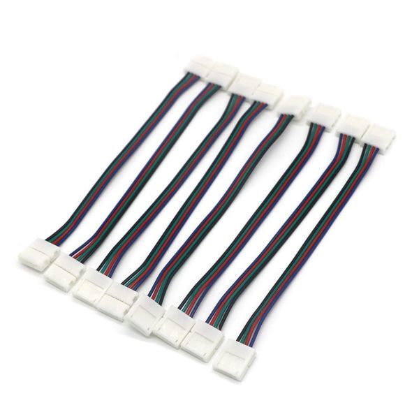 edison2011 1000pcs led 4 pin 10mm connector with 15cm wire cables rgb connector for strip diy for 5050 strip light ing
edison2011 1000pcs led 4 pin 10mm connector with 15cm wire cables rgb connector for strip diy for 5050 strip light ing