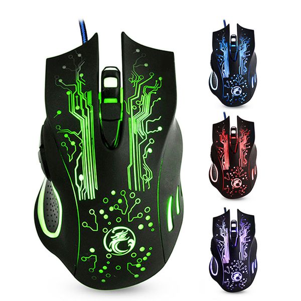 Original iMICE X9 USB Wired Gaming Mouse 6 Buttons 5000DPI LED Optical Wired Cable Gamer Mouse For Computer Laptop Professional Game Mice
Original iMICE X9 USB Wired Gaming Mouse 6 Buttons 5000DPI LED Optical Wired Cable Gamer Mouse For Computer Laptop Professional Game Mice