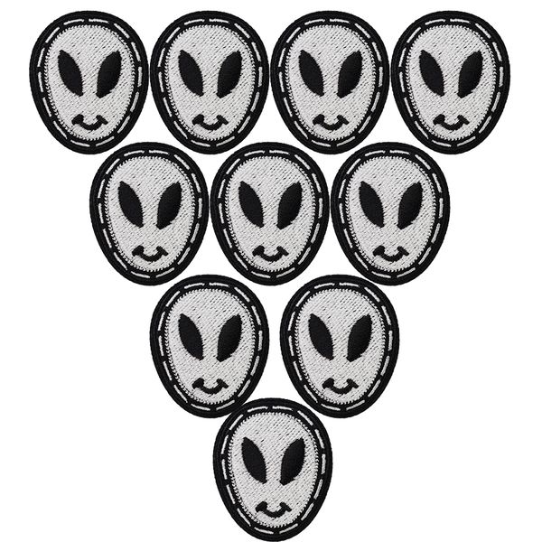 10pcs long face skull embroidery patches for clothing iron patch for clothes applique sewing accessories stickers on clothes iron on patches, Black
10pcs long face skull embroidery patches for clothing iron patch for clothes applique sewing accessories stickers on clothes iron on patches, Black
