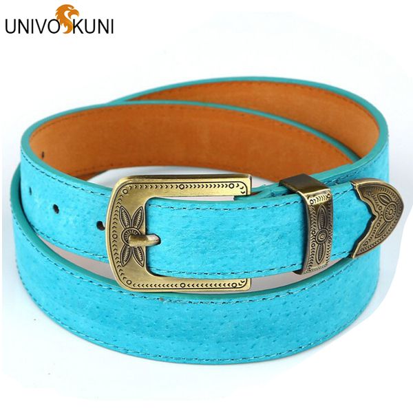 wholesale- univos kuni leather women belt metal pin buckle vintage brogue belts for woman black leopard waistband girl strap female z2424, Black;brown
wholesale- univos kuni leather women belt metal pin buckle vintage brogue belts for woman black leopard waistband girl strap female z2424, Black;brown