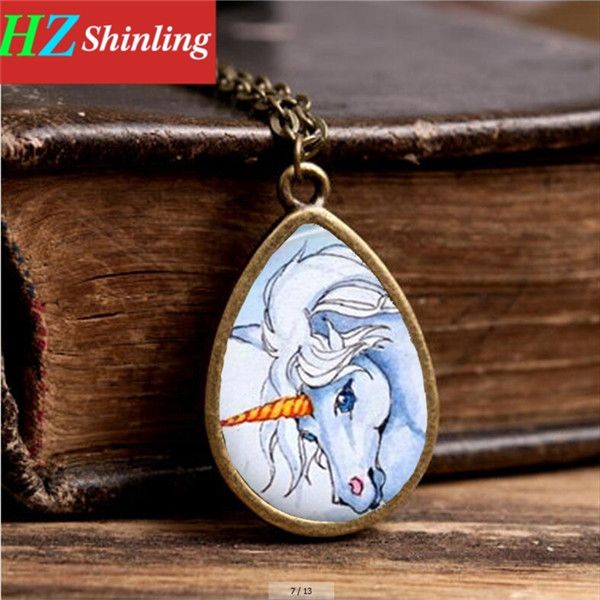 unicorn pendant unicorn necklace unicorn jewelry fantasy style art gift glass cabochon necklace td-0034, Silver
unicorn pendant unicorn necklace unicorn jewelry fantasy style art gift glass cabochon necklace td-0034, Silver
