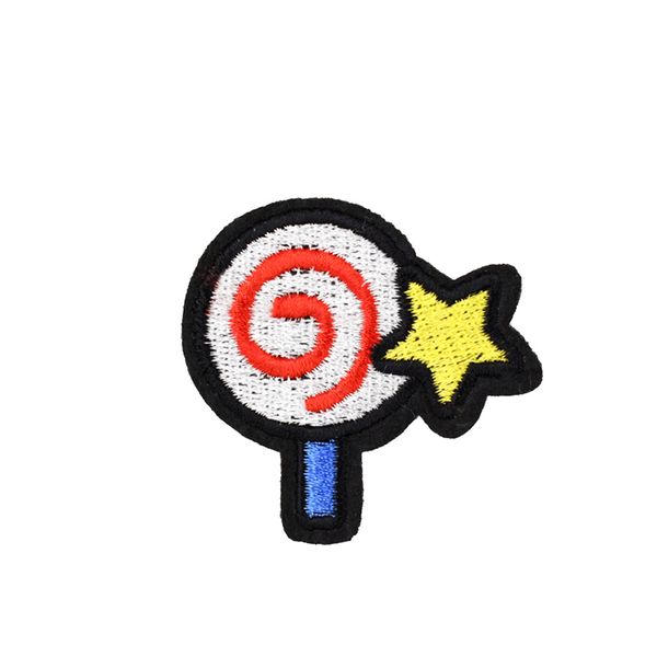 10 pcs cute lollipop embroidered patches for kids clothing iron on transfer applique patch for jeans diy sew on embroidery badge sticker, Black
10 pcs cute lollipop embroidered patches for kids clothing iron on transfer applique patch for jeans diy sew on embroidery badge sticker, Black
