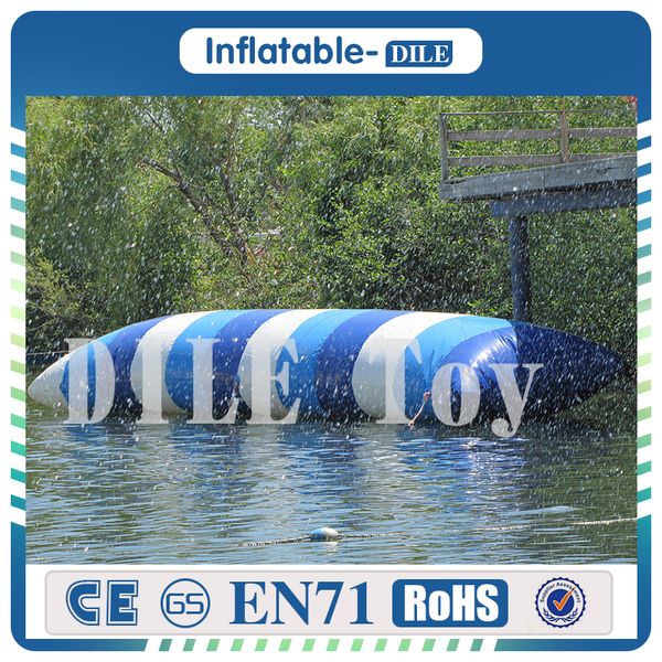 4m*2m Jump Bag,blob Water Toy(pump+ Rrepair Kits) Inflatable Water Blob Inflatable Jump Ball ,pvc Water Pillow