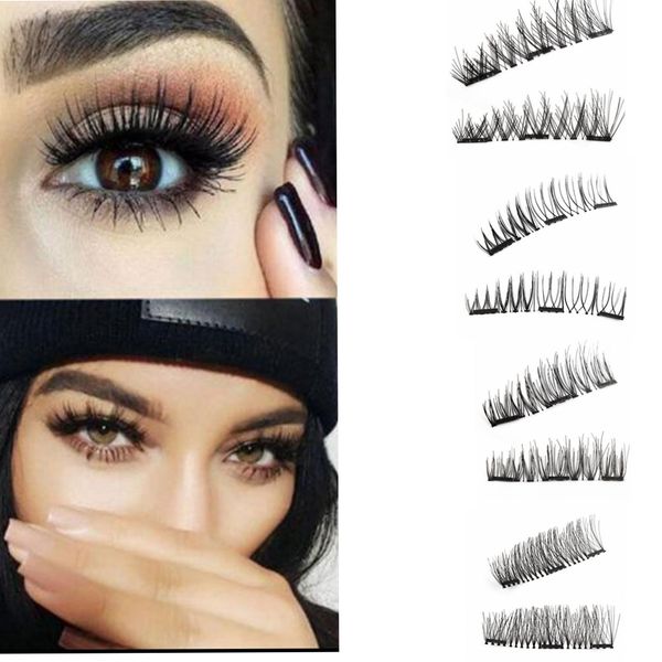 Triple magnetic 3d fal e eyela he eye la he exten ion reu able women come tic magnetic eyela he makeup tool kka3245
Triple magnetic 3d fal e eyela he eye la he exten ion reu able women come tic magnetic eyela he makeup tool kka3245