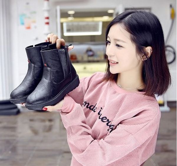 new shoes. winter boots. martin boots. add wool. waterproof. non-slip. short boots. women's boots. women's shoes. keep warm.ankle, Black
new shoes. winter boots. martin boots. add wool. waterproof. non-slip. short boots. women's boots. women's shoes. keep warm.ankle, Black