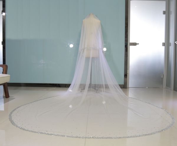 real image bling bling bead two layers bridal veils luxury long wedding veil with comb, Black
real image bling bling bead two layers bridal veils luxury long wedding veil with comb, Black