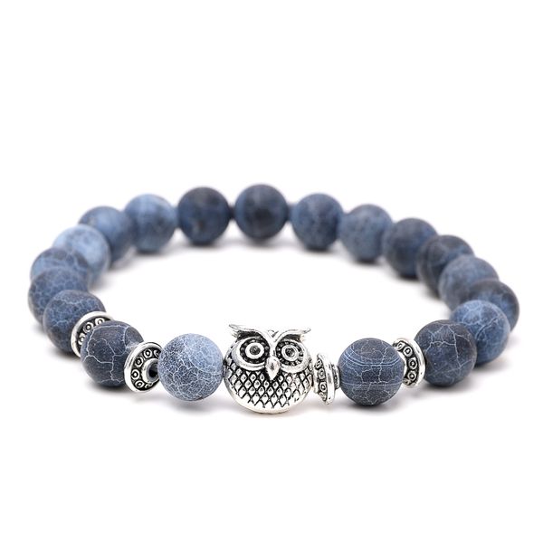 new arrivals fashion charms men bracelet jewelry stone owl bead gift bracelets for women, Black
new arrivals fashion charms men bracelet jewelry stone owl bead gift bracelets for women, Black