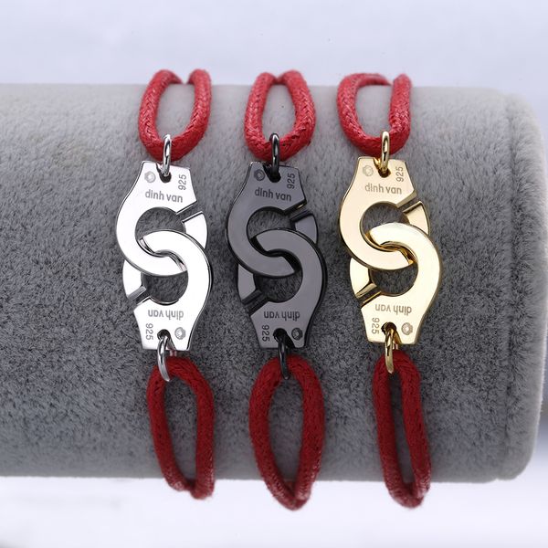 Famou brand jewelry 925 terling ilver red rope handcuff bracelet for women ilver charm wedding bracelet menotte adju table
Famou brand jewelry 925 terling ilver red rope handcuff bracelet for women ilver charm wedding bracelet menotte adju table