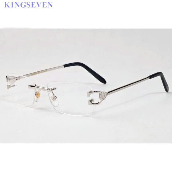 fashion horn metal de gold rimless gafas glasses sunglasses women sunglasses frame buffalo attitude men silver clear lunettes sol qswpi, Slivery;brown
fashion horn metal de gold rimless gafas glasses sunglasses women sunglasses frame buffalo attitude men silver clear lunettes sol qswpi, Slivery;brown