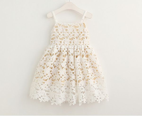uutrade 5pcs/lot 2017 noble Summer Girl Toddler lace Hollow embroidered sling Dress Infant Princess party vest Dresses Children's Dresses
uutrade 5pcs/lot 2017 noble Summer Girl Toddler lace Hollow embroidered sling Dress Infant Princess party vest Dresses Children's Dresses