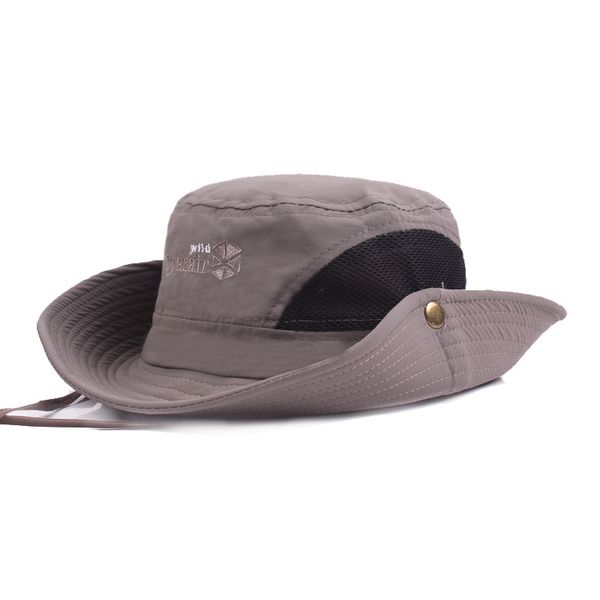 spring summer wide brim sun anti-uv hats men women mesh angler hats outdoor travel casual bucket caps 6 colors, Black;white
spring summer wide brim sun anti-uv hats men women mesh angler hats outdoor travel casual bucket caps 6 colors, Black;white