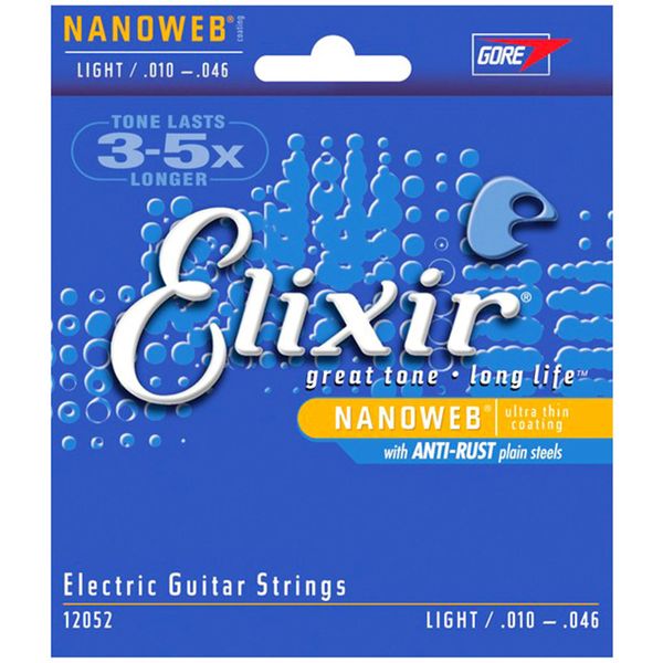 Оптово - 5шт/комплект Elixir 12052 Nanoweb ультра тонкий слой струны для электрогитары супе
Оптово - 5шт/комплект Elixir 12052 Nanoweb ультра тонкий слой струны для электрогитары супе